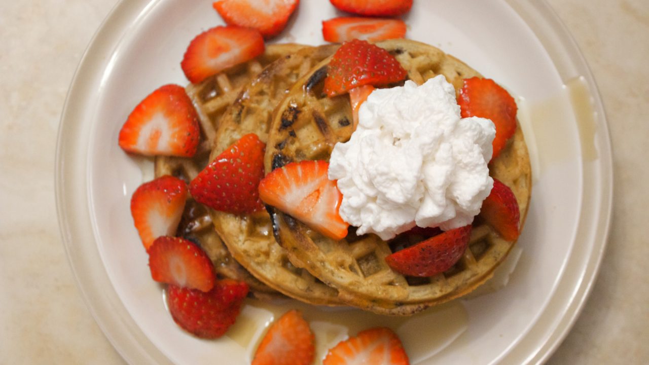 Grain-Free Belgian Waffles for National Waffle Day!