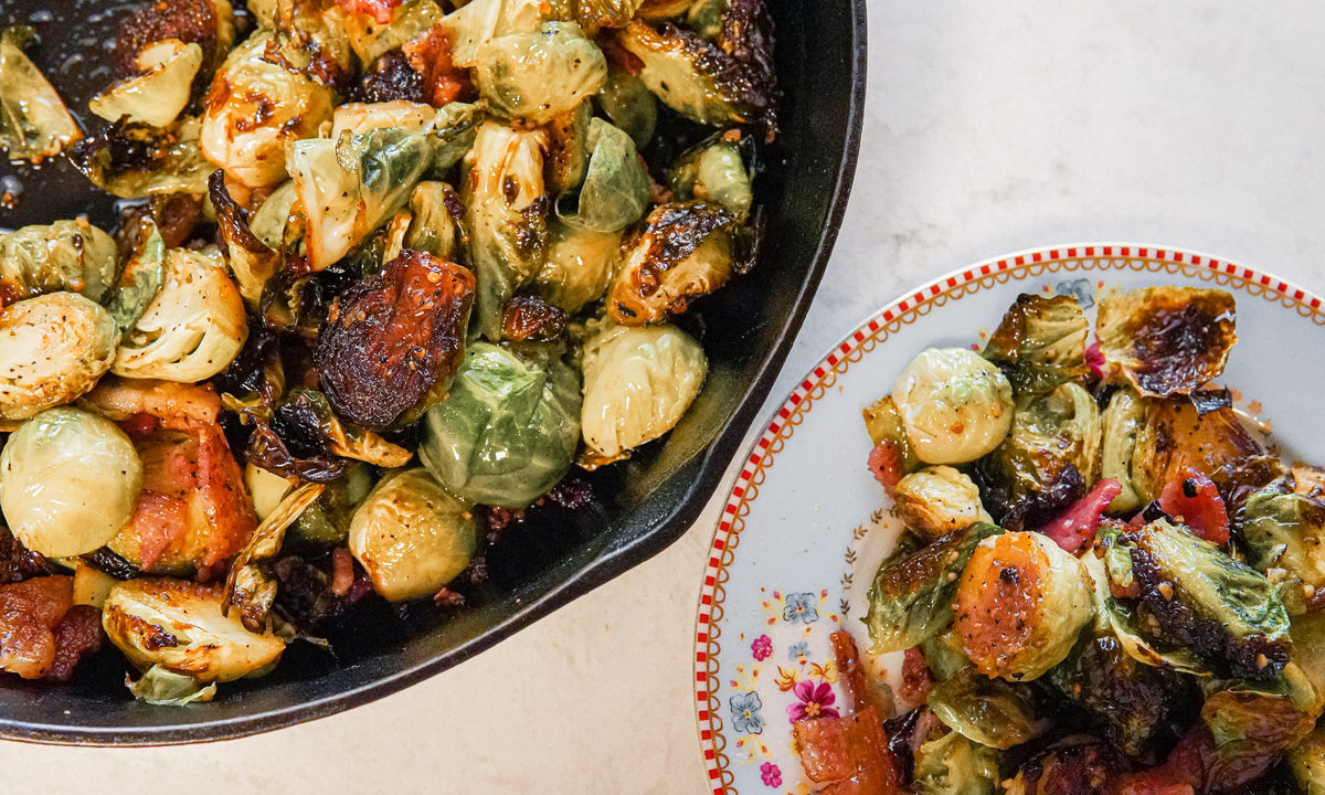 The Best Healthy Roasted Brussels Sprouts Dish (Like, Restaurant Quality)